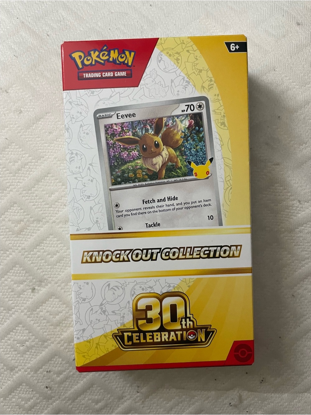 Pokémon TCG Knock Out Collection 30th Celebration Eevee Promo Box